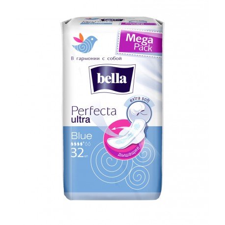 Гигиенические прокладки Bella Perfecta ultra Blue 32 шт.