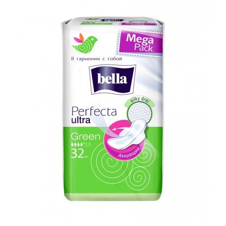 Гігієнічні прокладки Bella Perfecta ultra Green 32 шт.