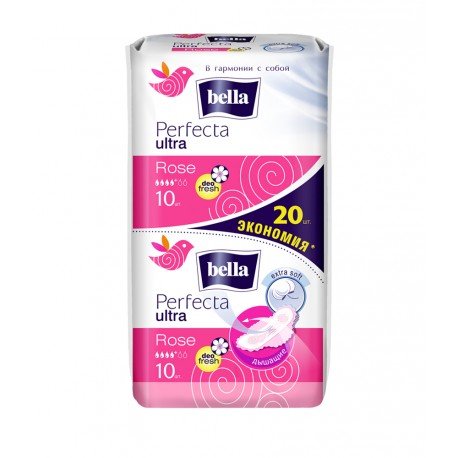 Гигиенические прокладки Bella Perfecta ultra Rose deo fresh 20 шт.