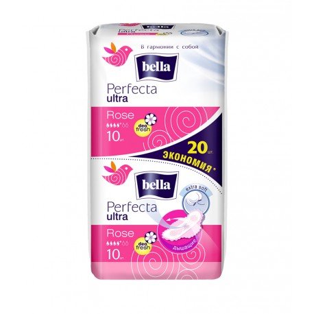 Гігієнічні прокладки Bella Perfecta ultra Rose deo fresh 20 шт.