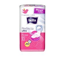 Гігієнічні прокладки Bella Perfecta ultra Rose deo fresh 32 шт.
