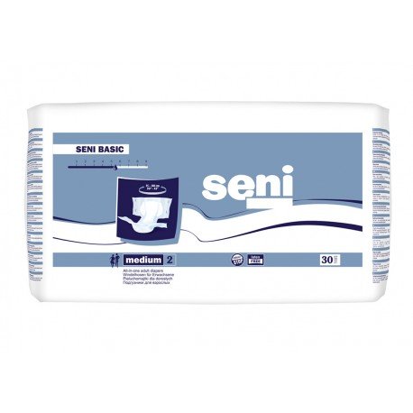Подгузники SENI BASIC Medium (2) 30шт. 