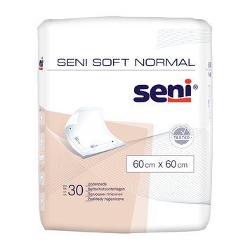 Пелюшки гігієнічні SENI SOFT Normal 60х60 см (30 шт) 692568 фото