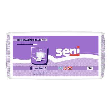 Підгузки для дорослих SENI STANDARD PLUS AIR medium (30 шт) 693657 фото