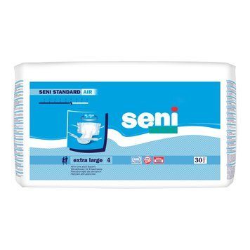 Підгузки для дорослих SENI STANDARD AIR extra large (30 шт) 693619 фото