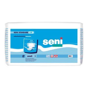 Підгузки для дорослих SENI STANDARD AIR small (30 шт) 693558 фото
