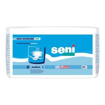 Підгузки для дорослих SENI STANDARD AIR medium (30 шт) 693572 фото