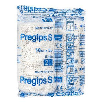 Бинт гіпсовий PREGIPS S. (5 хв., 12 см x 3м, 2 шт.) 844141 фото
