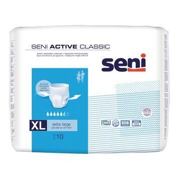 Труси поглинальні для дорослих SENI ACTIVE CLASSIC extra large (10 шт) 696283 фото
