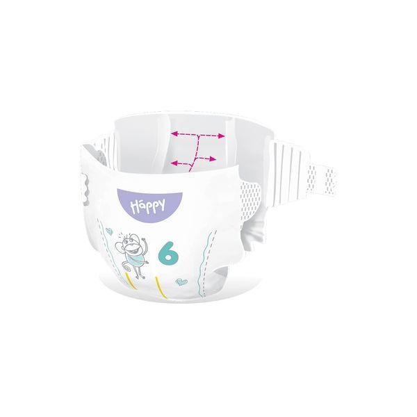 Підгузки дитячі одноразові HAPPY BELLA BABY junior extra (вага 15+, 34 шт) 605544 фото